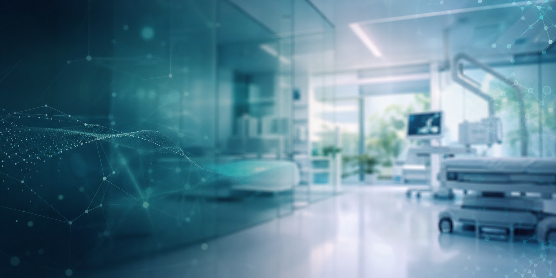 Modern healthcare technology background